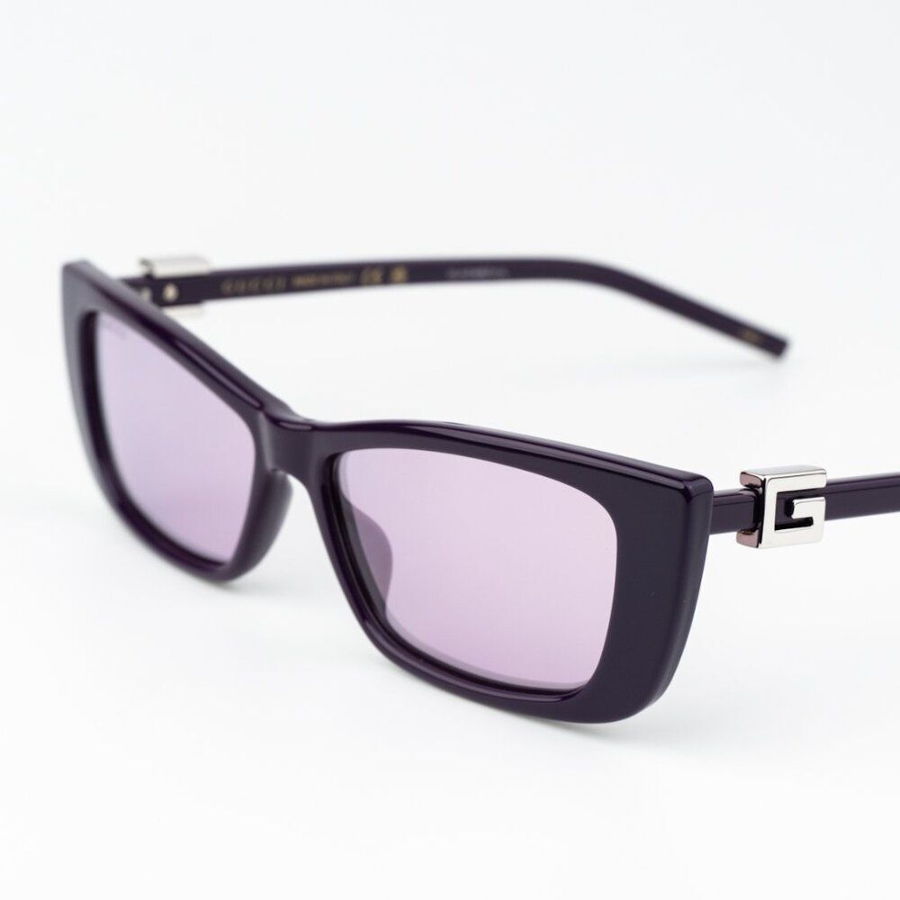 Gucci Women Sunglasses Violet Mirror Cat Eye GG1681S 005 BRAND NEW - Picture 3 of 9